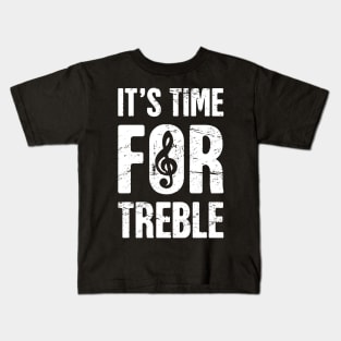 Funny Treble A Cappella Saying Kids T-Shirt